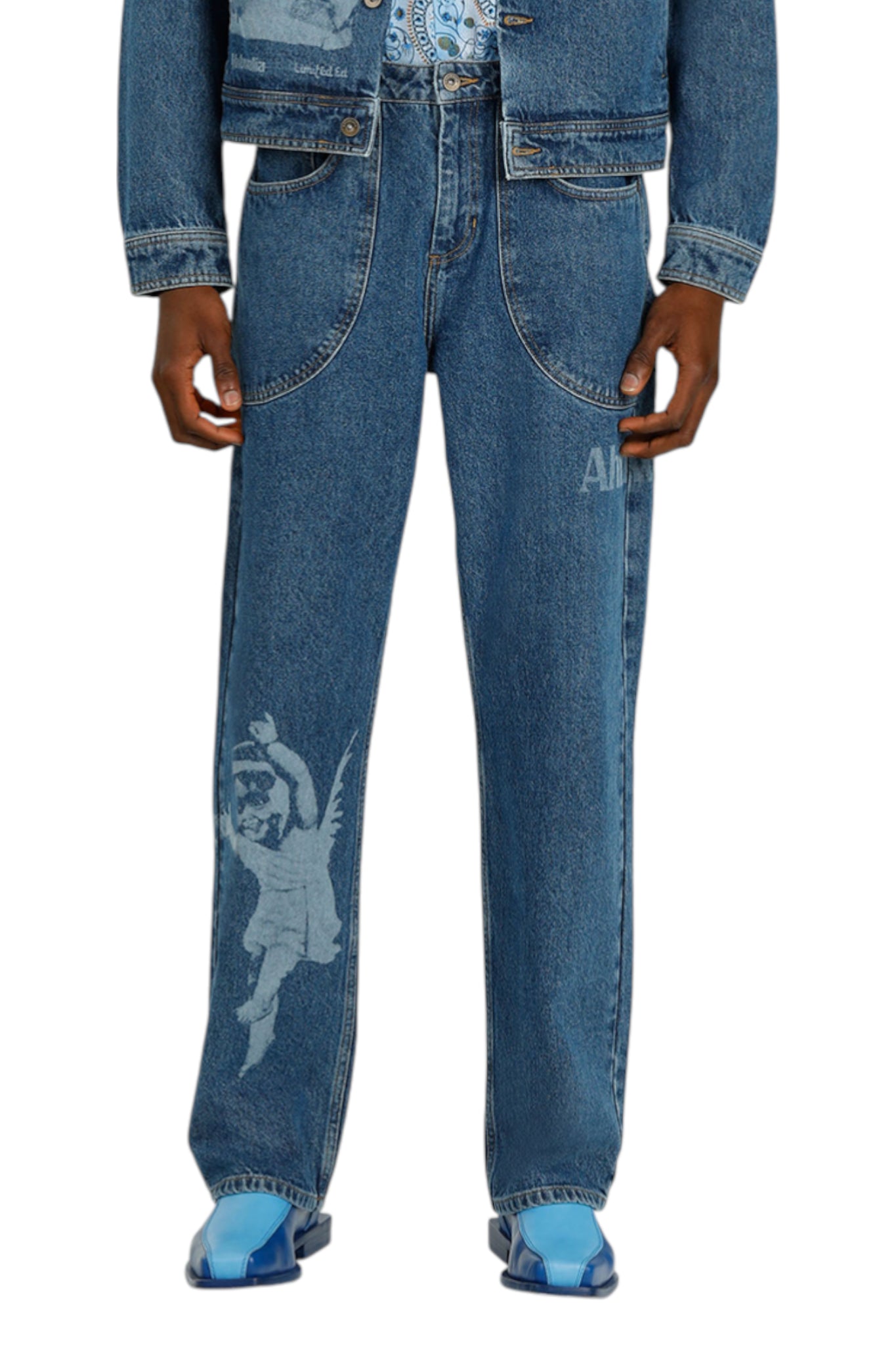 Ahluwalia Laser Jeans