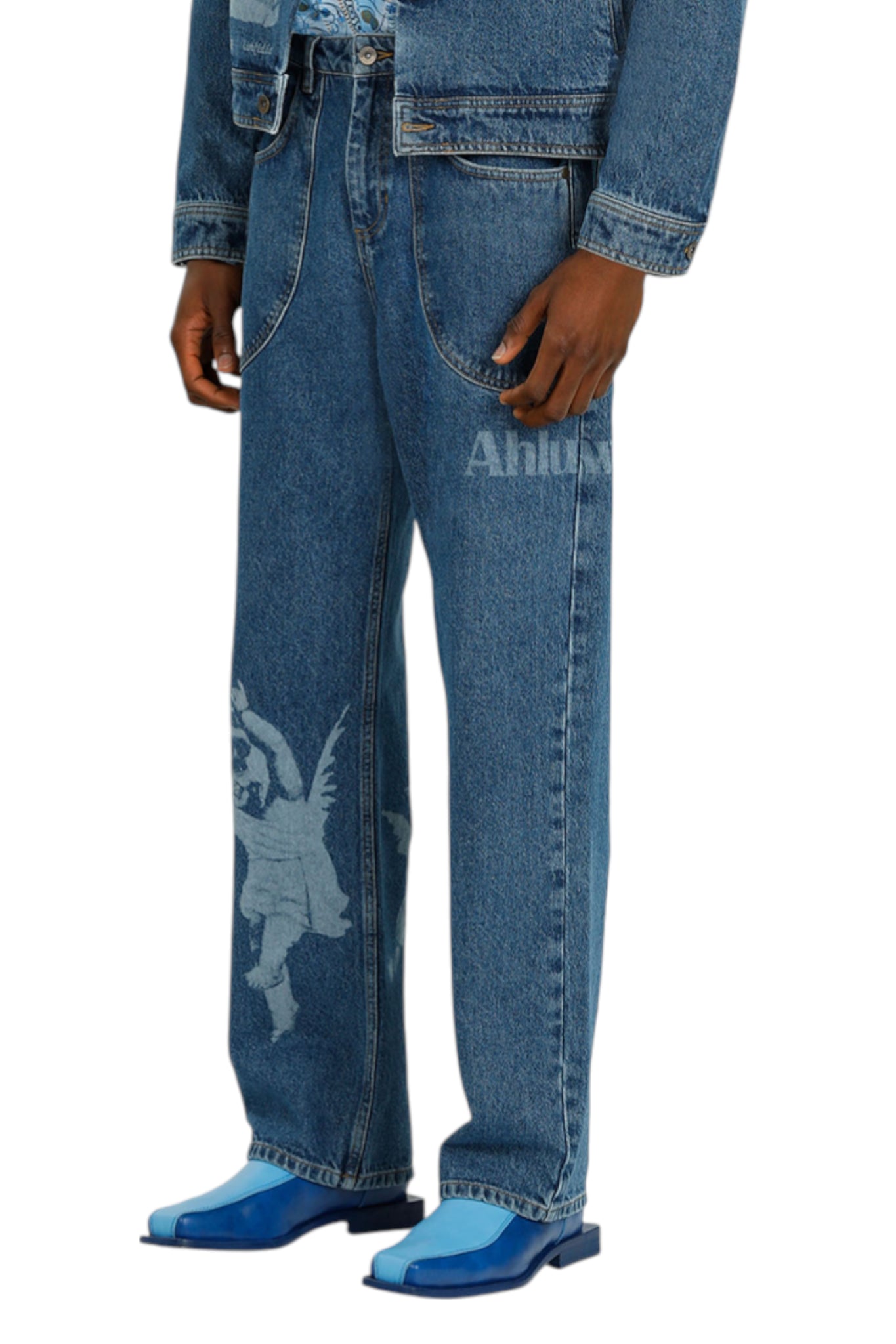 Ahluwalia Laser Jeans