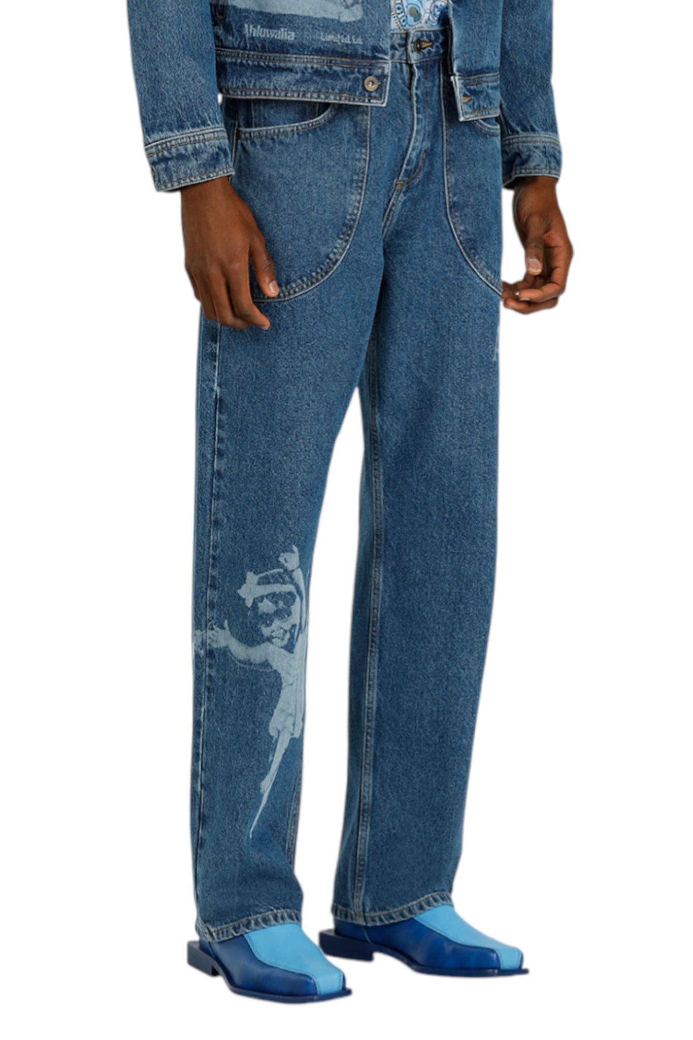 Ahluwalia Laser Jeans