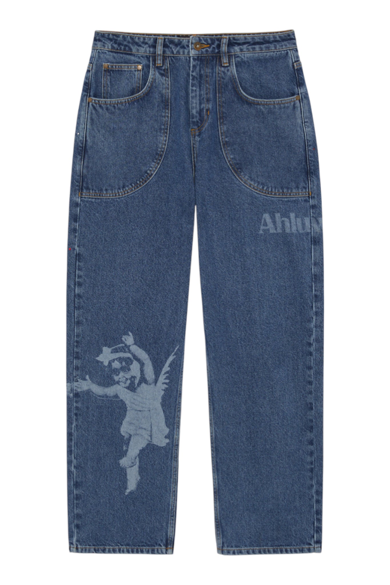 Ahluwalia Laser Jeans
