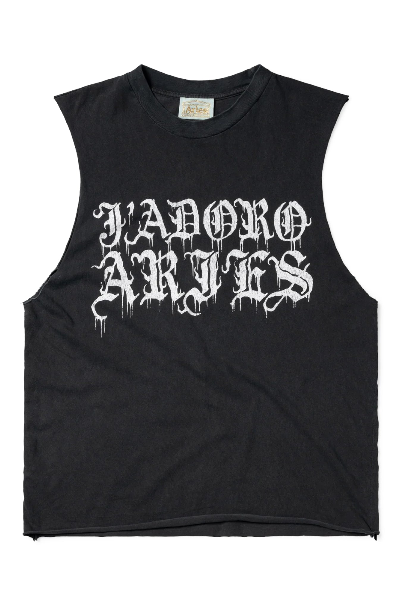 Aries Faded Gothic J'Adoro Muscle Vest