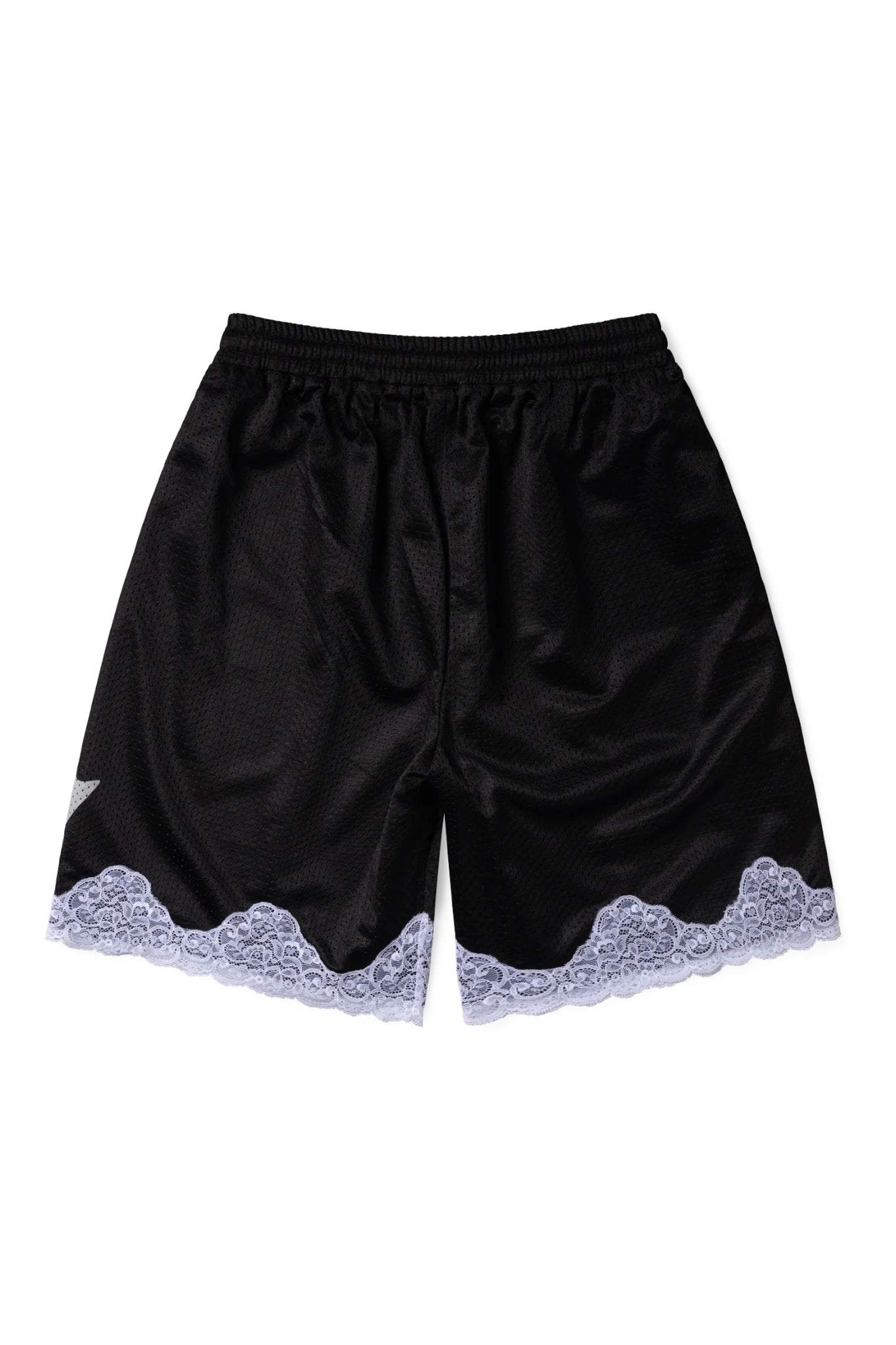 Aries Gothic Lace Airtex Shorts