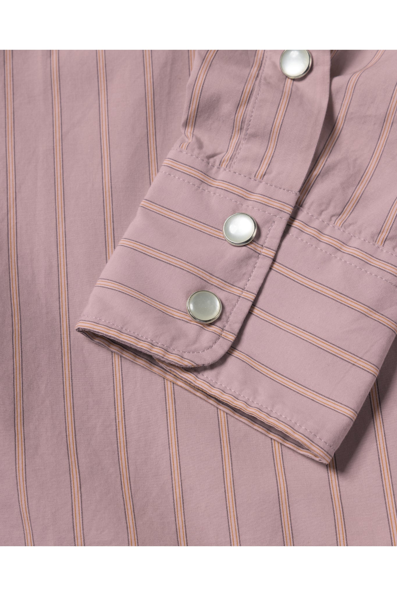 Aries Poplin Stripe Western Shirt