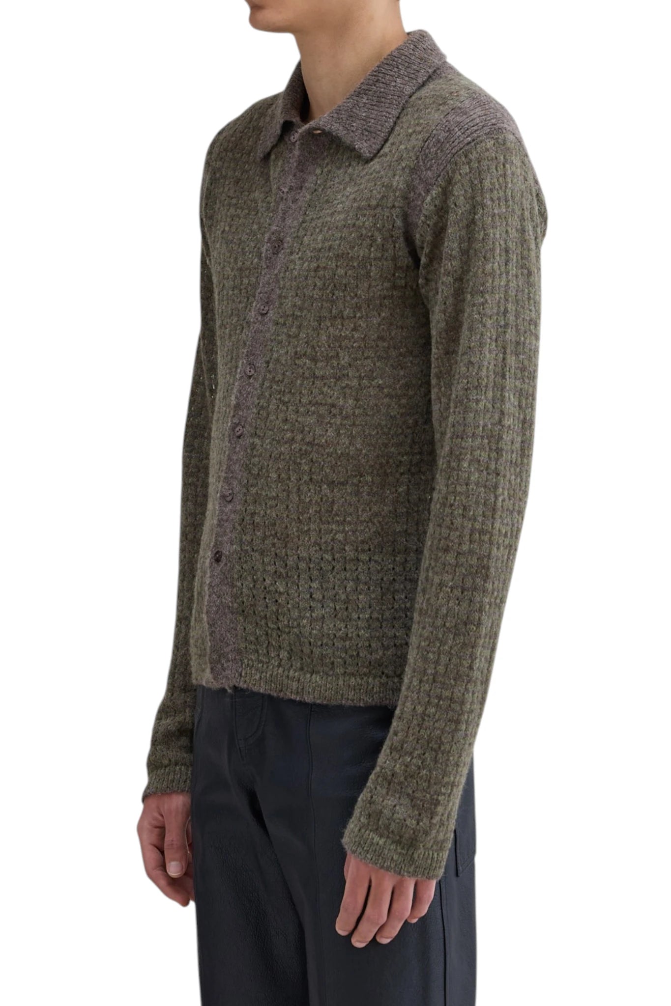 Eckhaus Latta Grid Buttondown