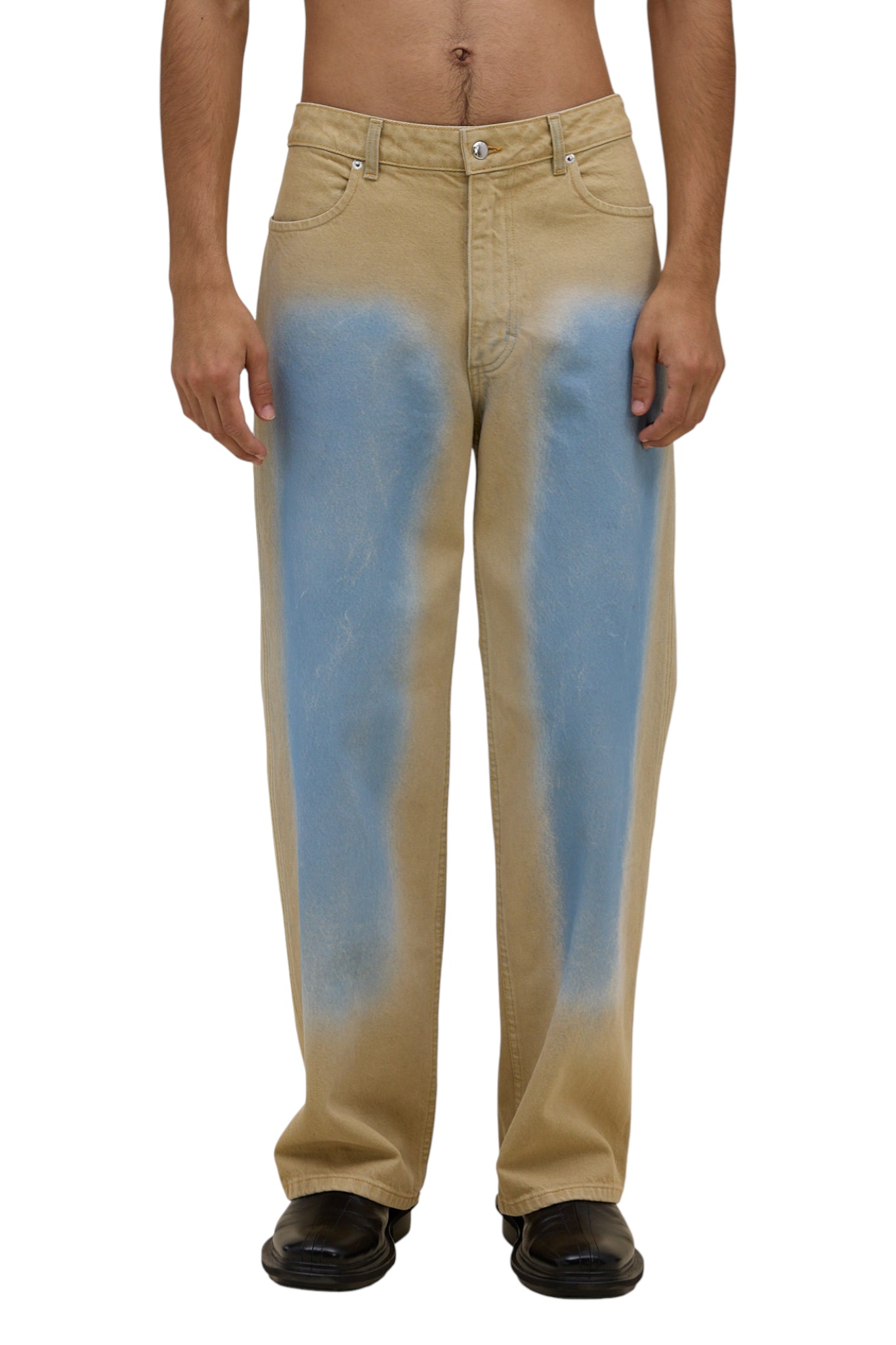 Eckhaus Latta Wide Leg Jean