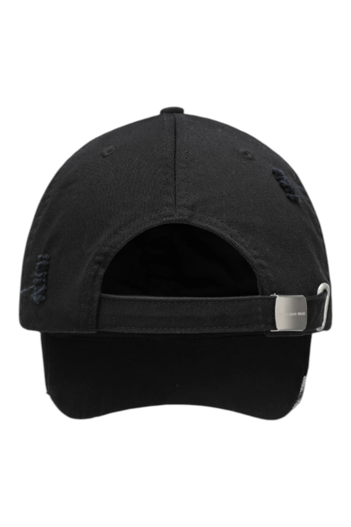 Feng Chen Wang Black Plaid-Panel Baseball Cap