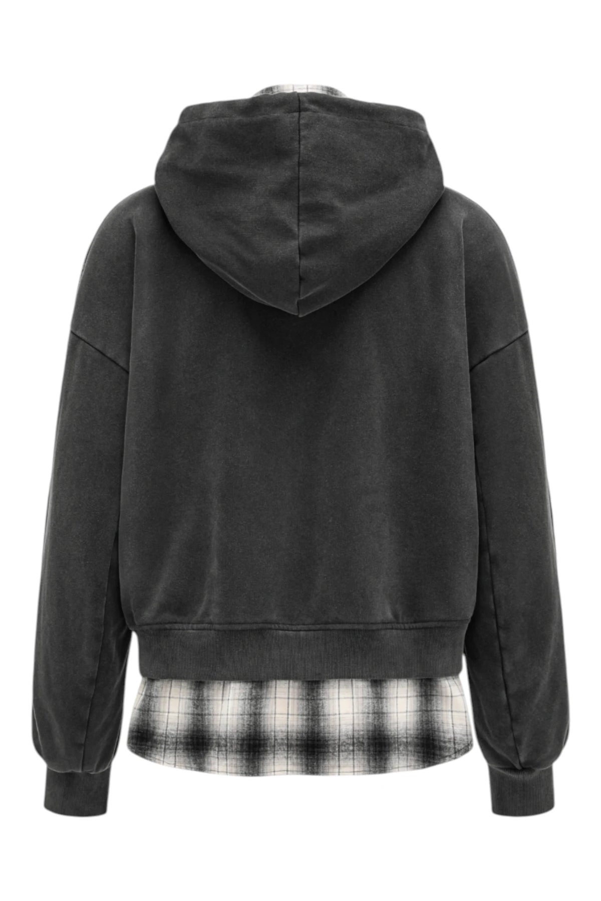 Feng Chen Wang Black Two-In-One Hoodie
