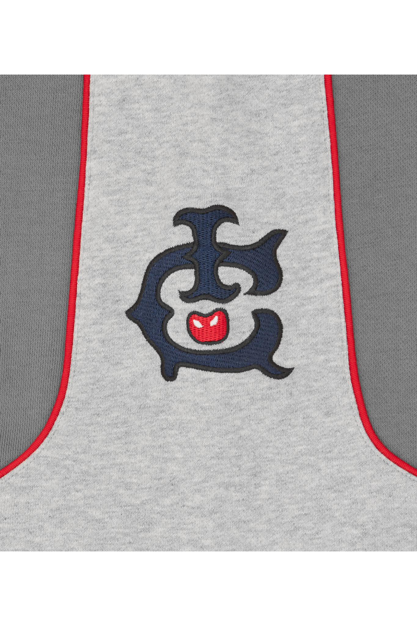 ICECREAM Collared Warm-Up Sweatshirt
