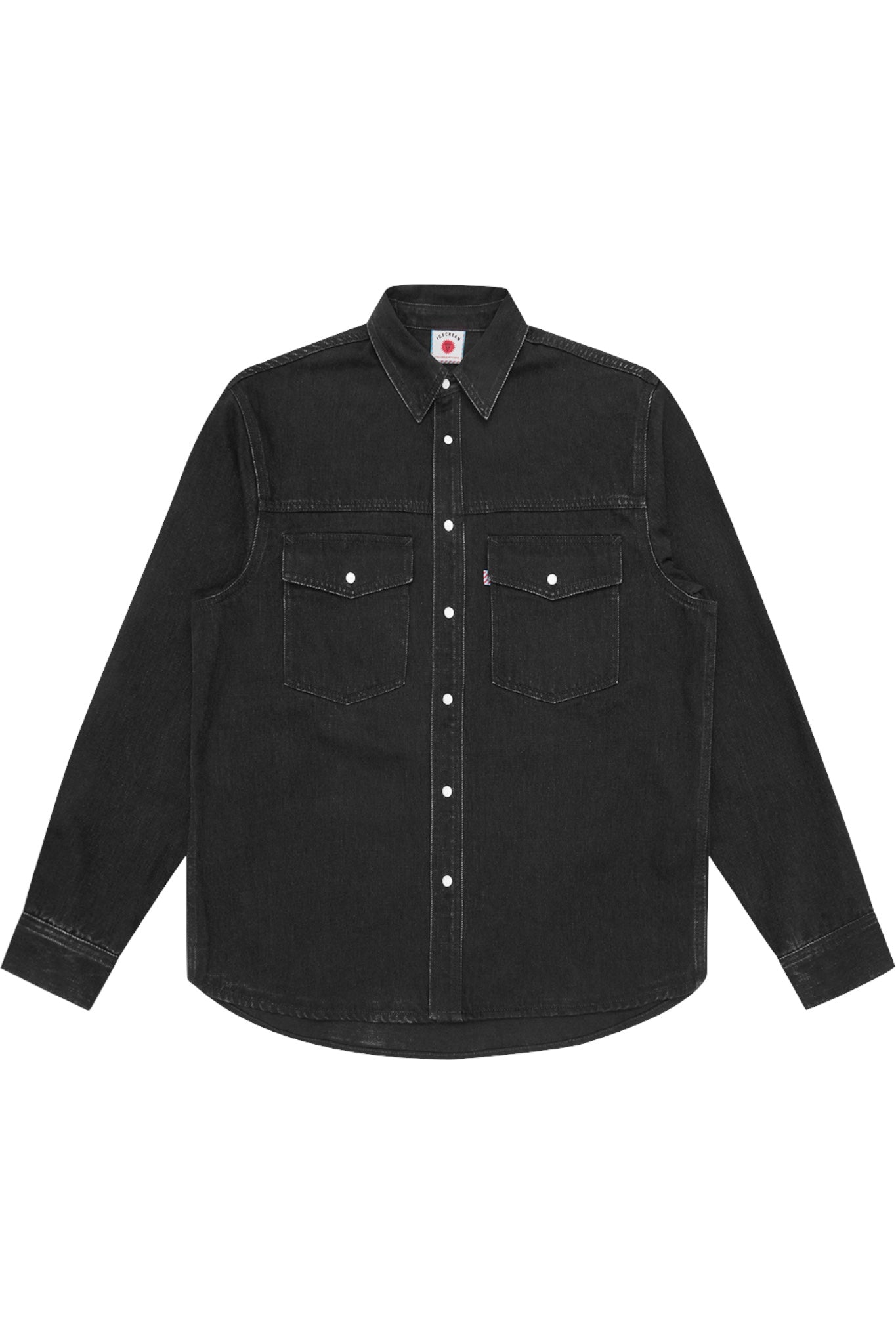 ICECREAM Running Dog Denim Shirt