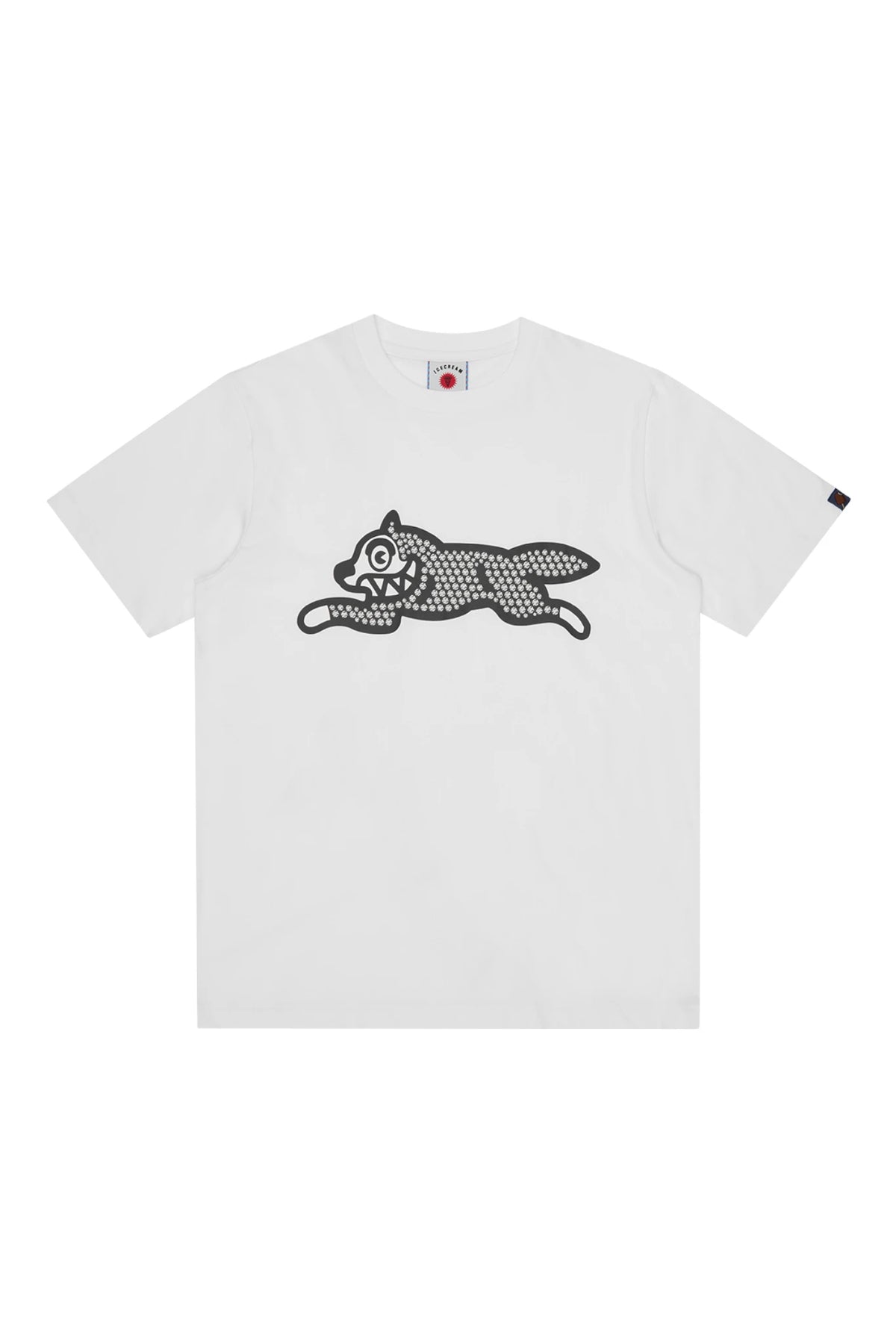 Icecream Glitter Running Dog T-Shirt