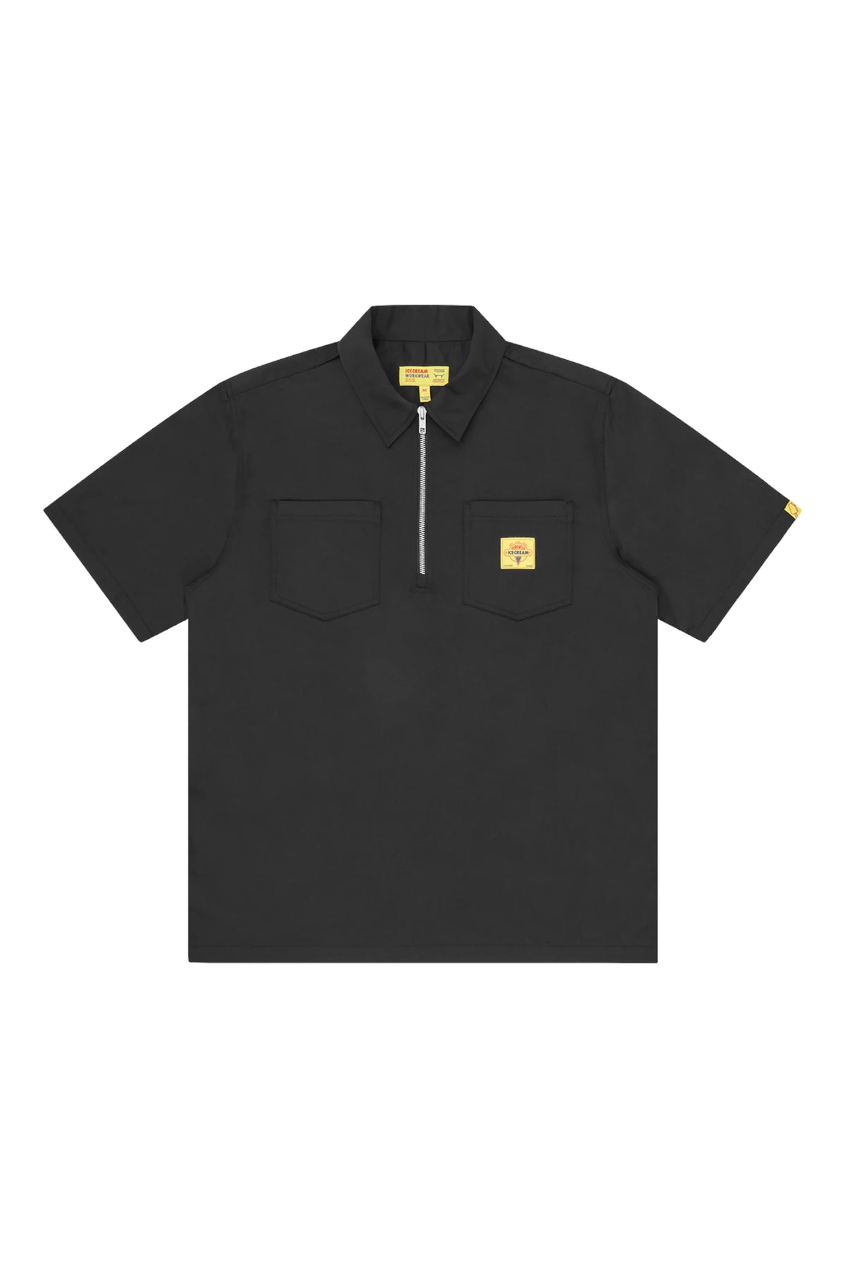 Icecream Waitress Quarter Zip Work Shirt