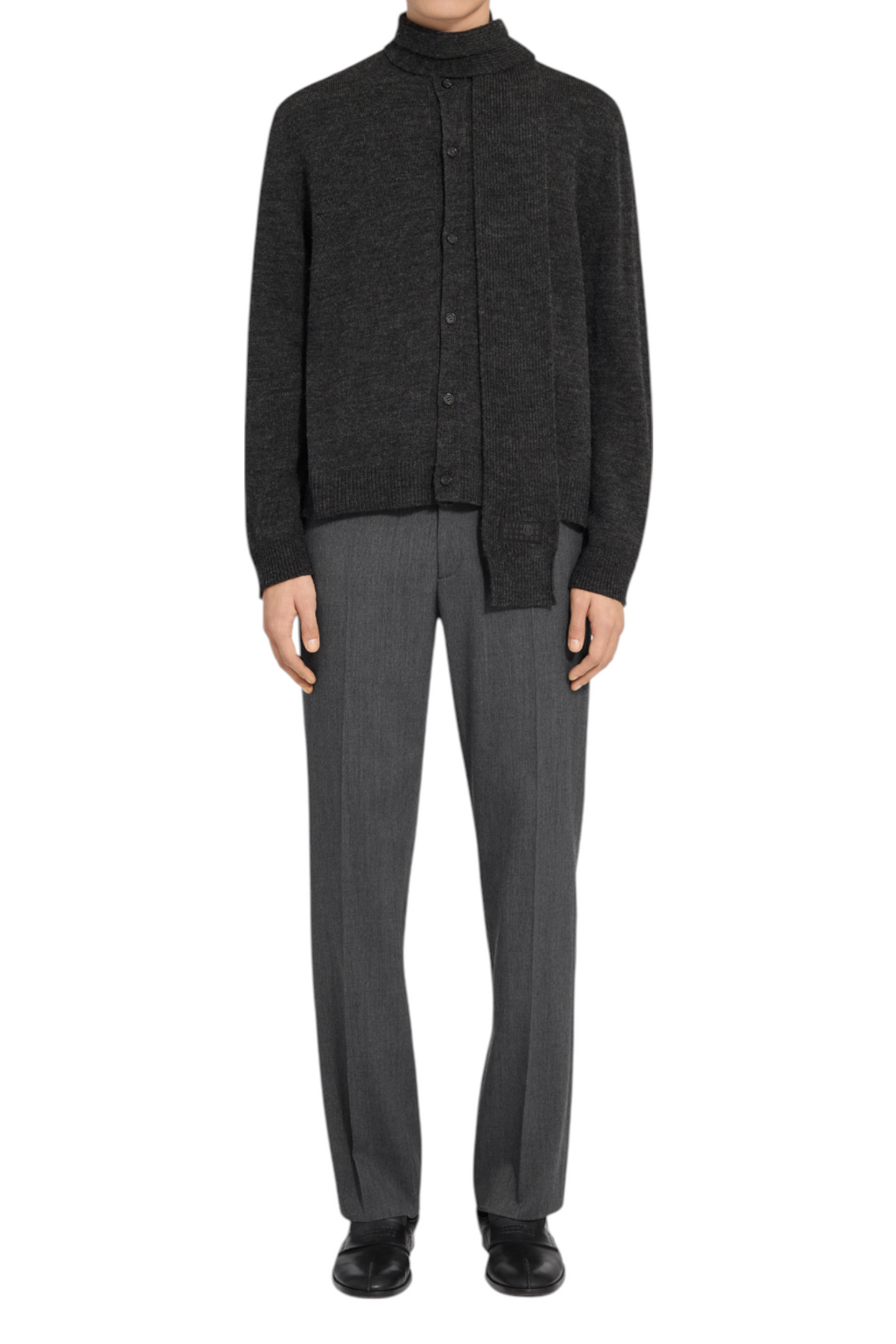 MM6 Maison Margiela Scarf Knit Cardigan