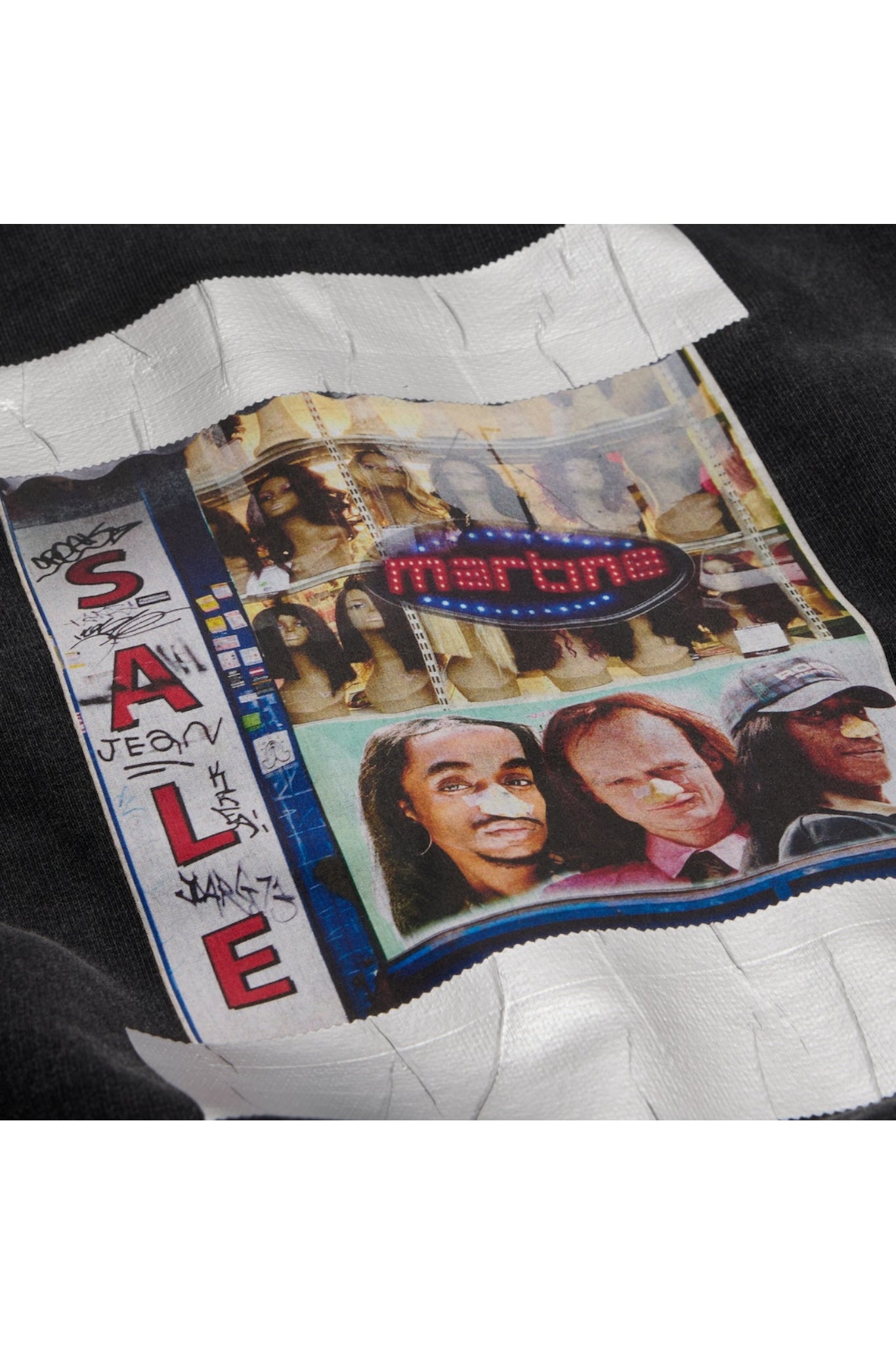 Martine Rose Hooded Zip Crew