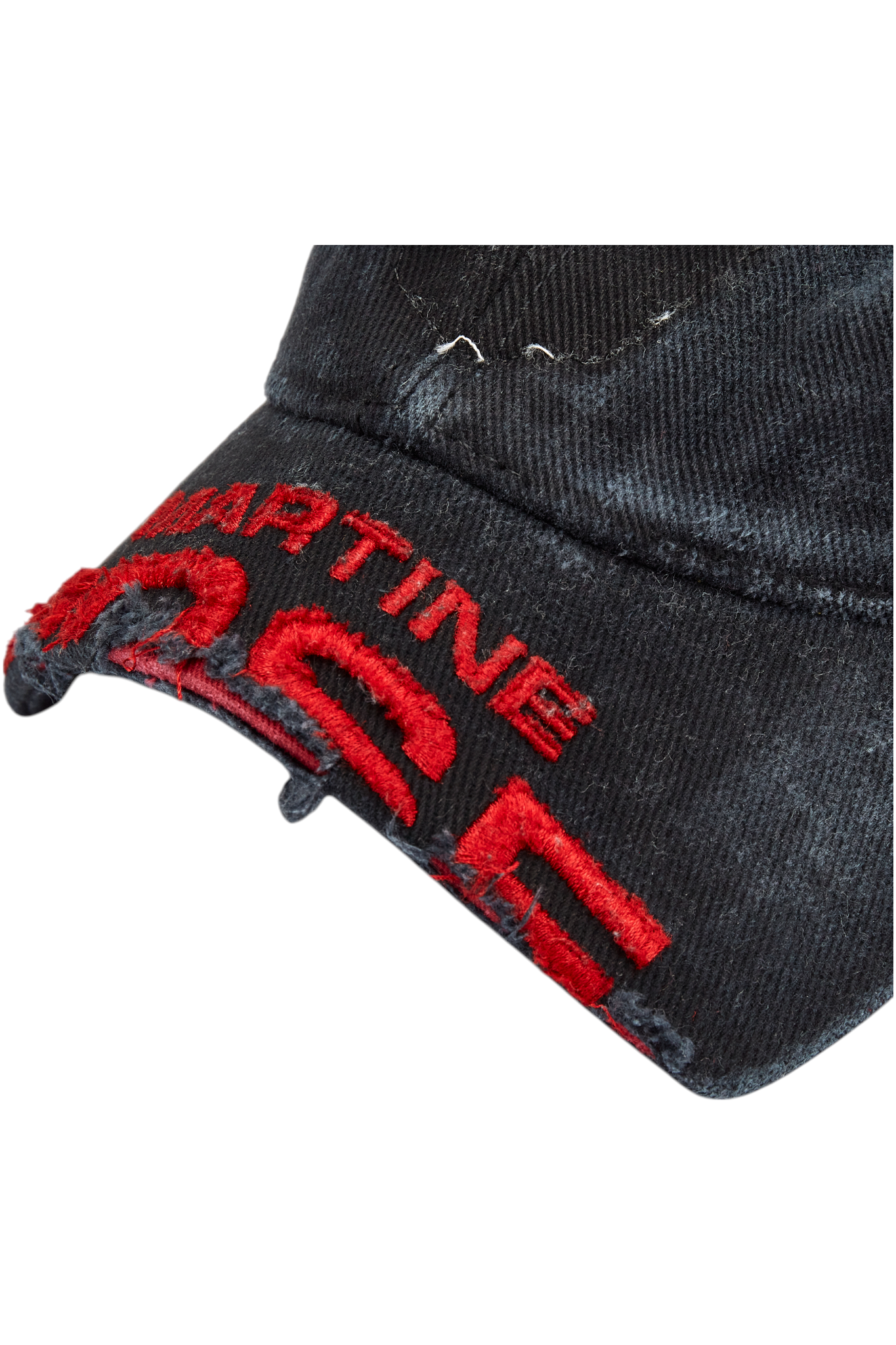 Martine Rose Rose Martine Cut Peak Cap