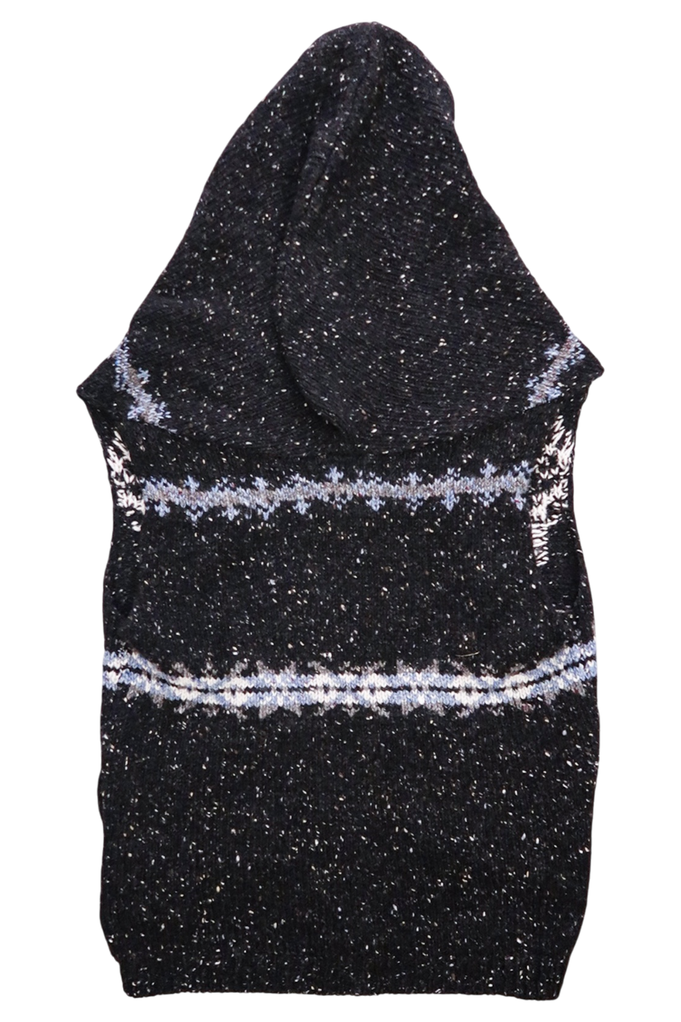 Oscar Ouyang Eagle Fair Isle Hooded Gilet