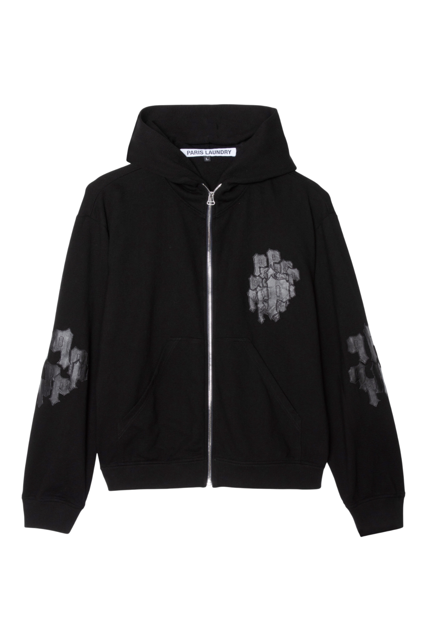 Paris Laundry Patched Zip Up