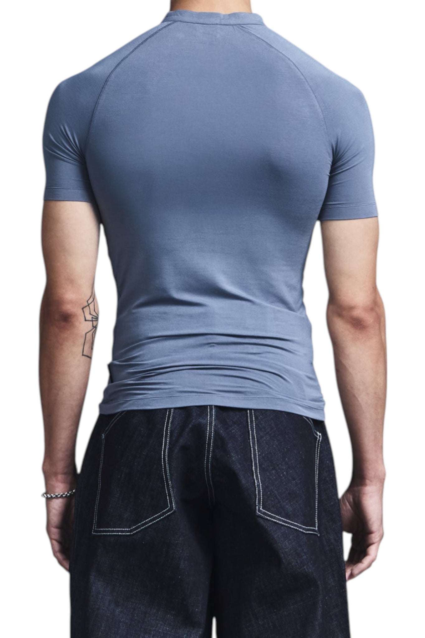 Saul Nash Asymmetric Henley Shirt