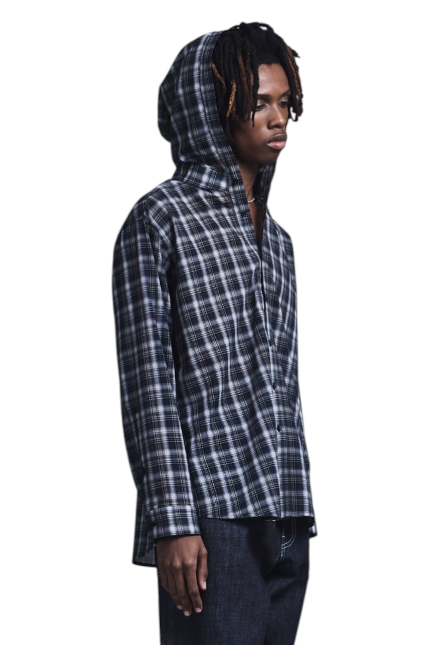 Saul Nash Hooded Oxford Shirt