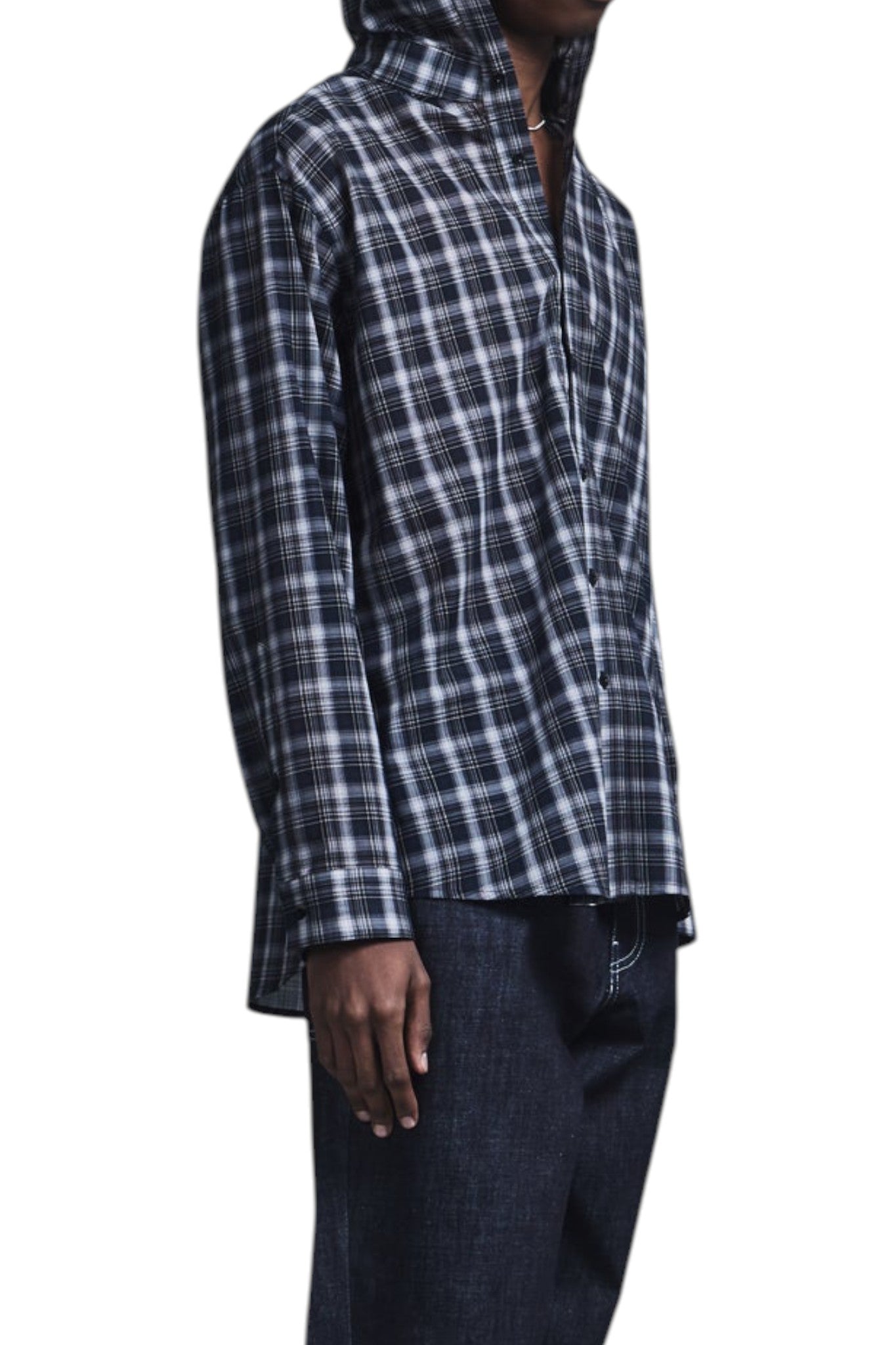 Saul Nash Hooded Oxford Shirt