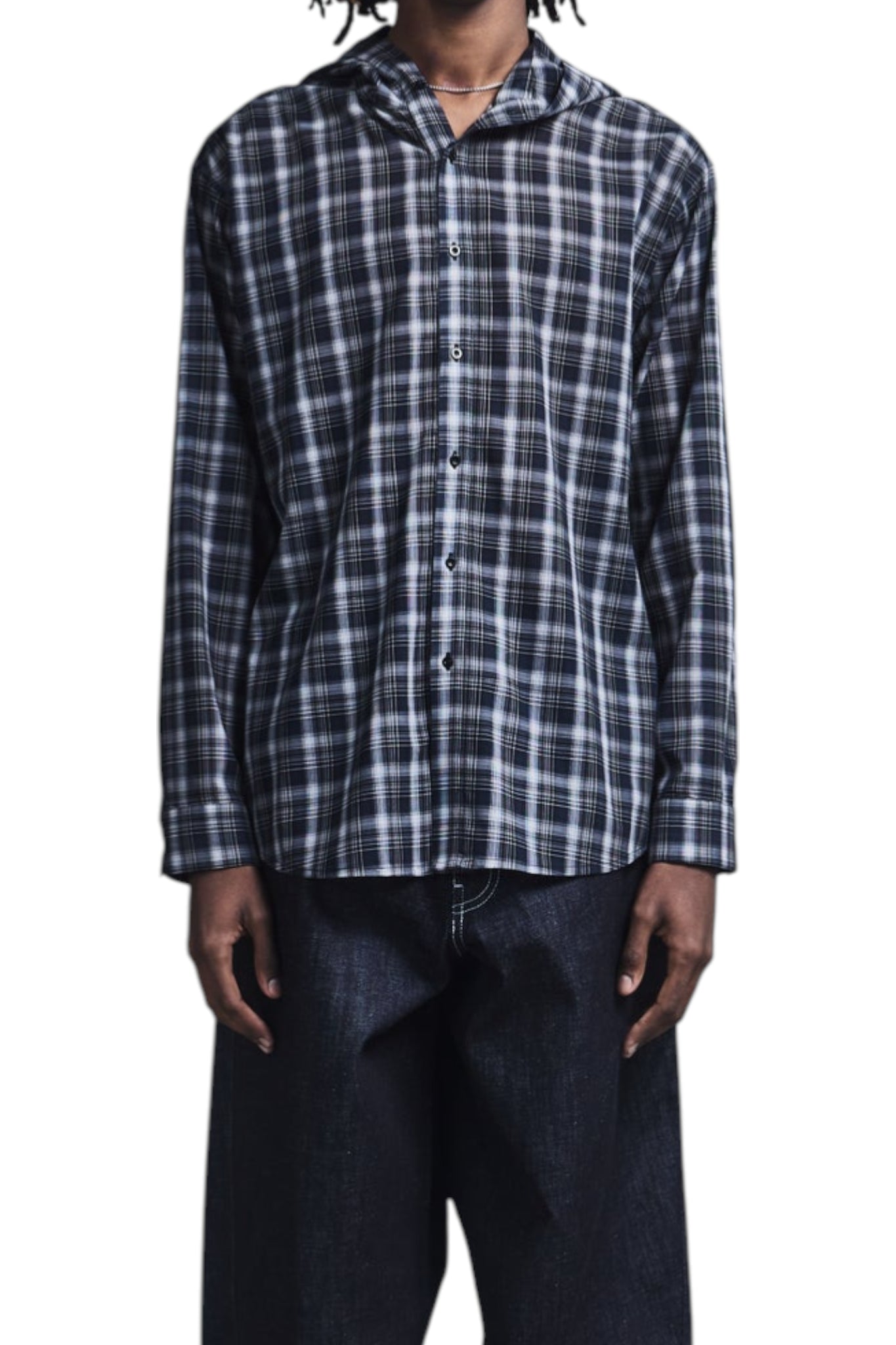 Saul Nash Hooded Oxford Shirt