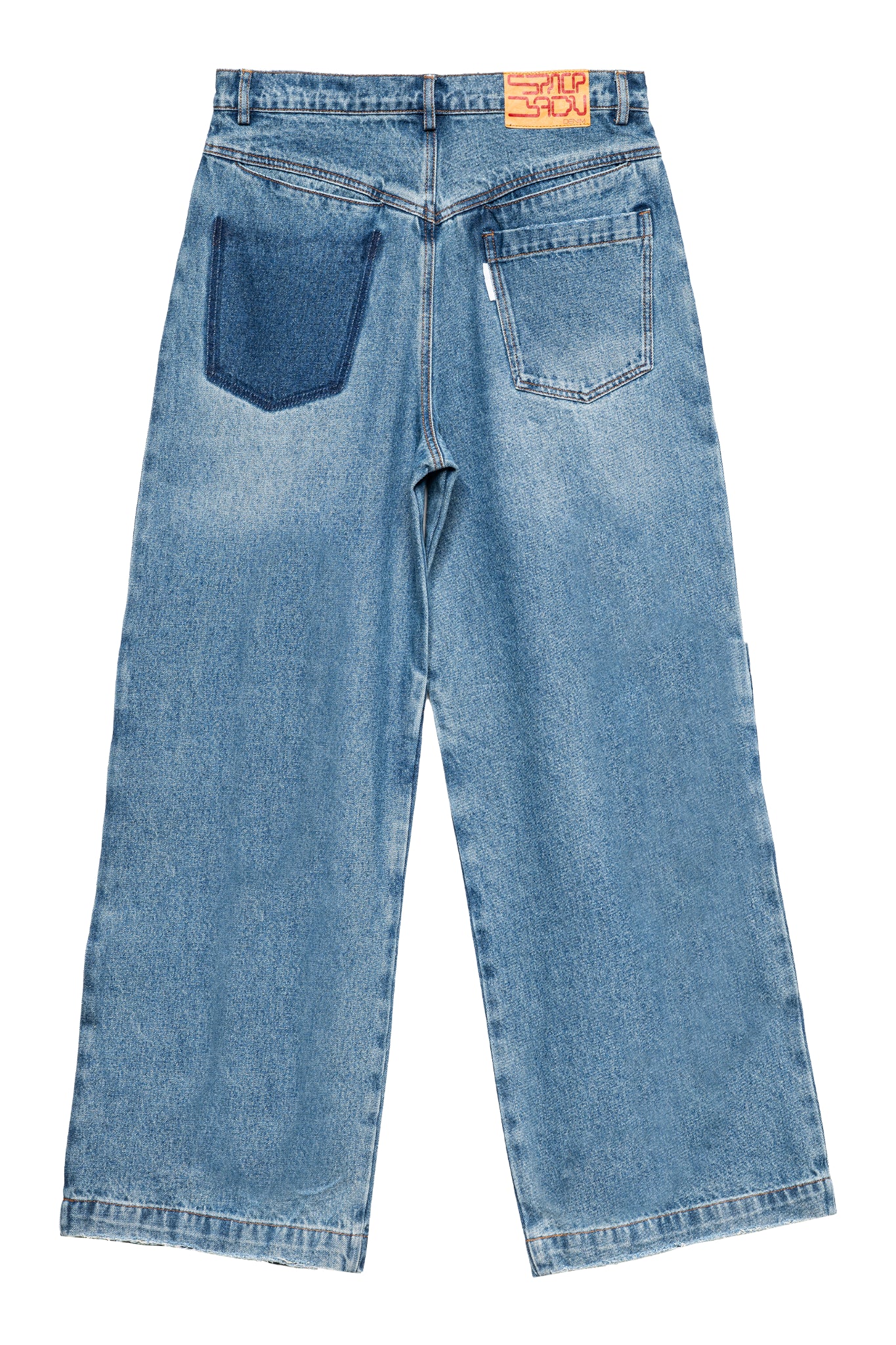 Spencer Badu Baggy Denim Pants