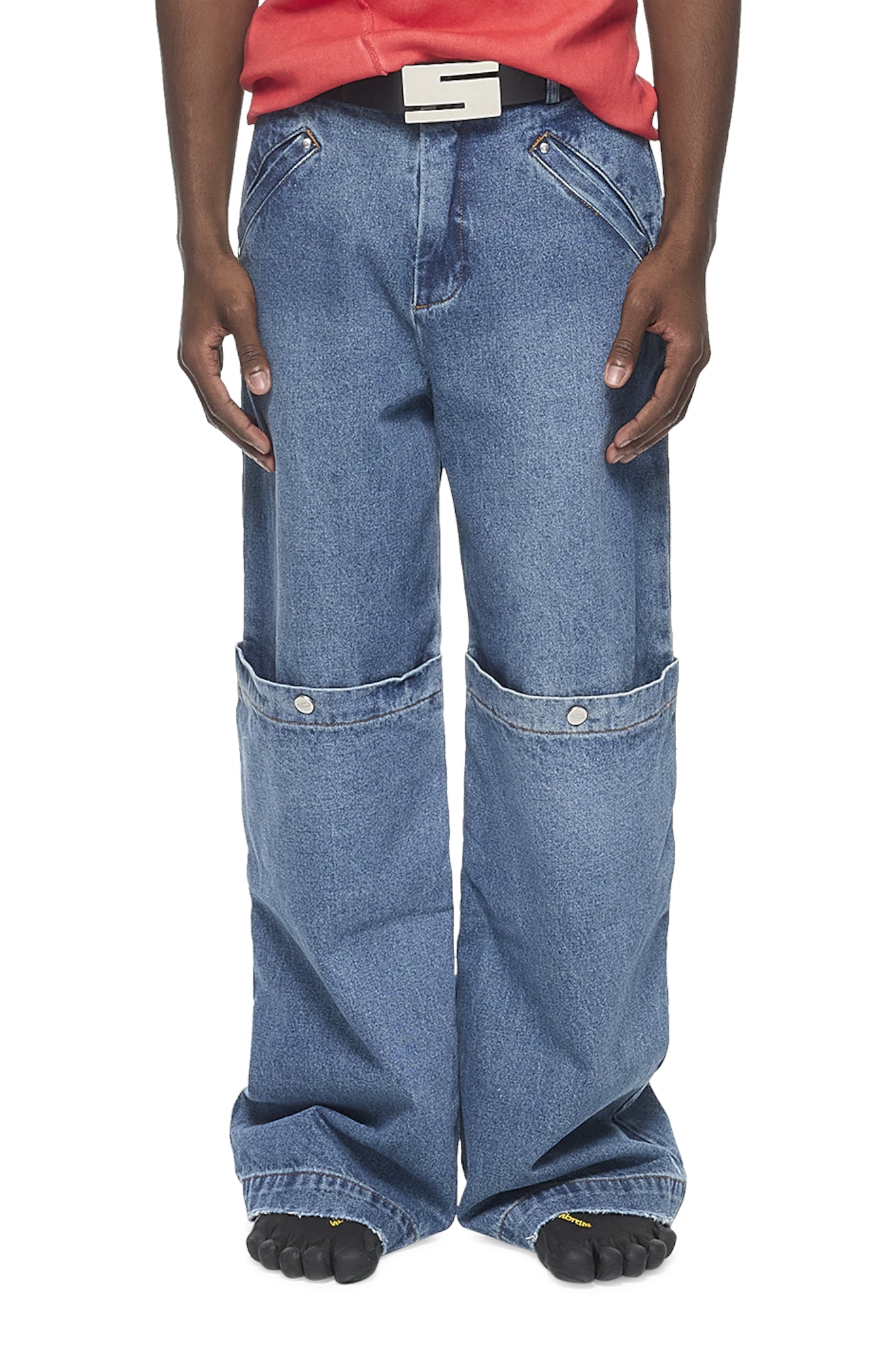 Spencer Badu Baggy Denim Pants
