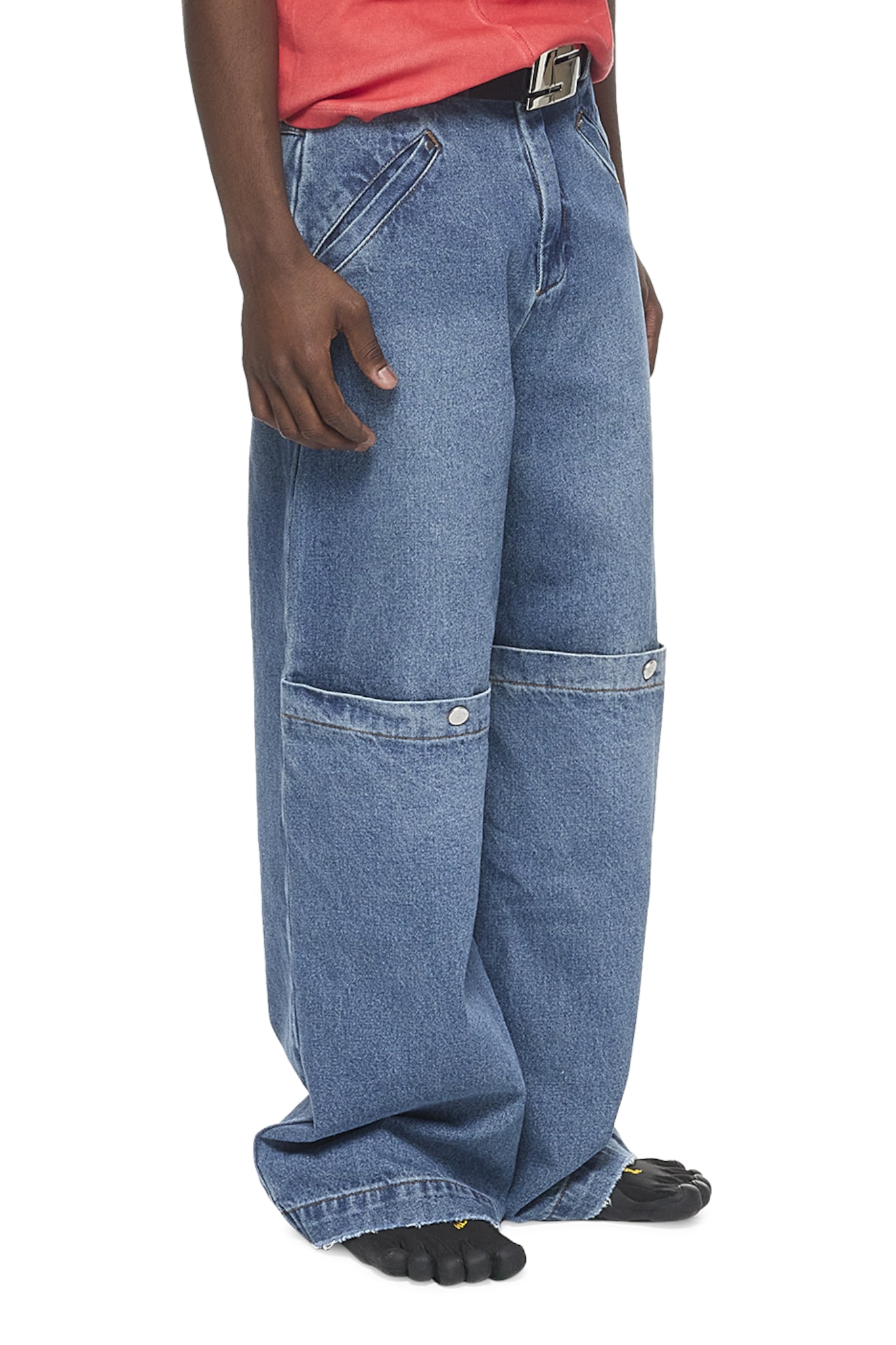 Spencer Badu Baggy Denim Pants