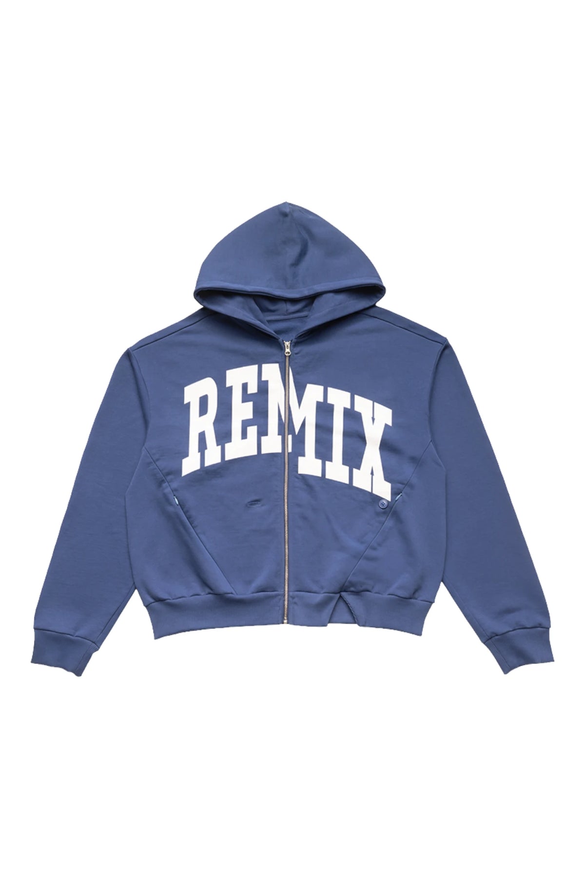 Spencer Badu Blue Remix Zip Up Hoodie