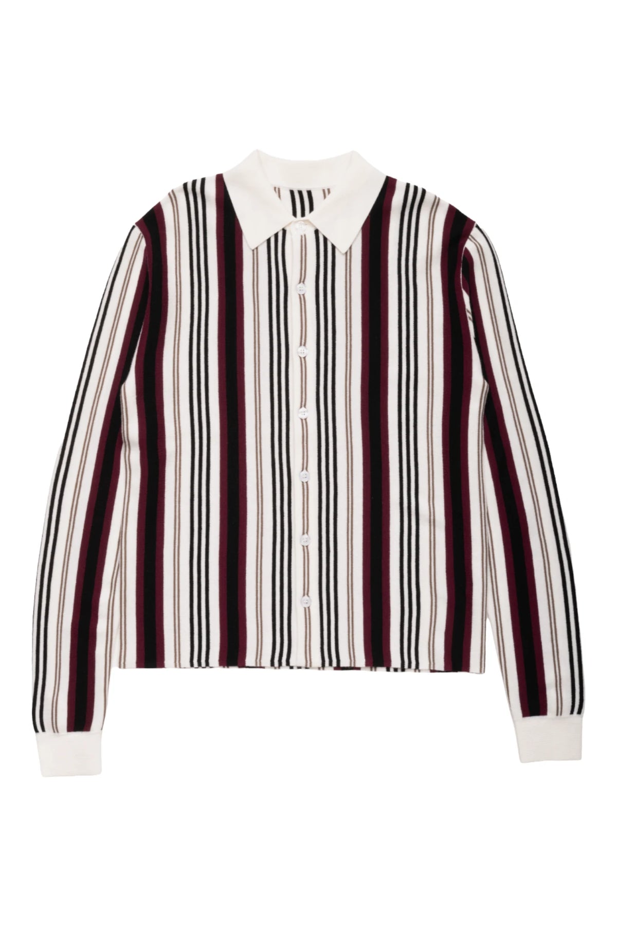 Spencer Badu Stripe Knit Shirt