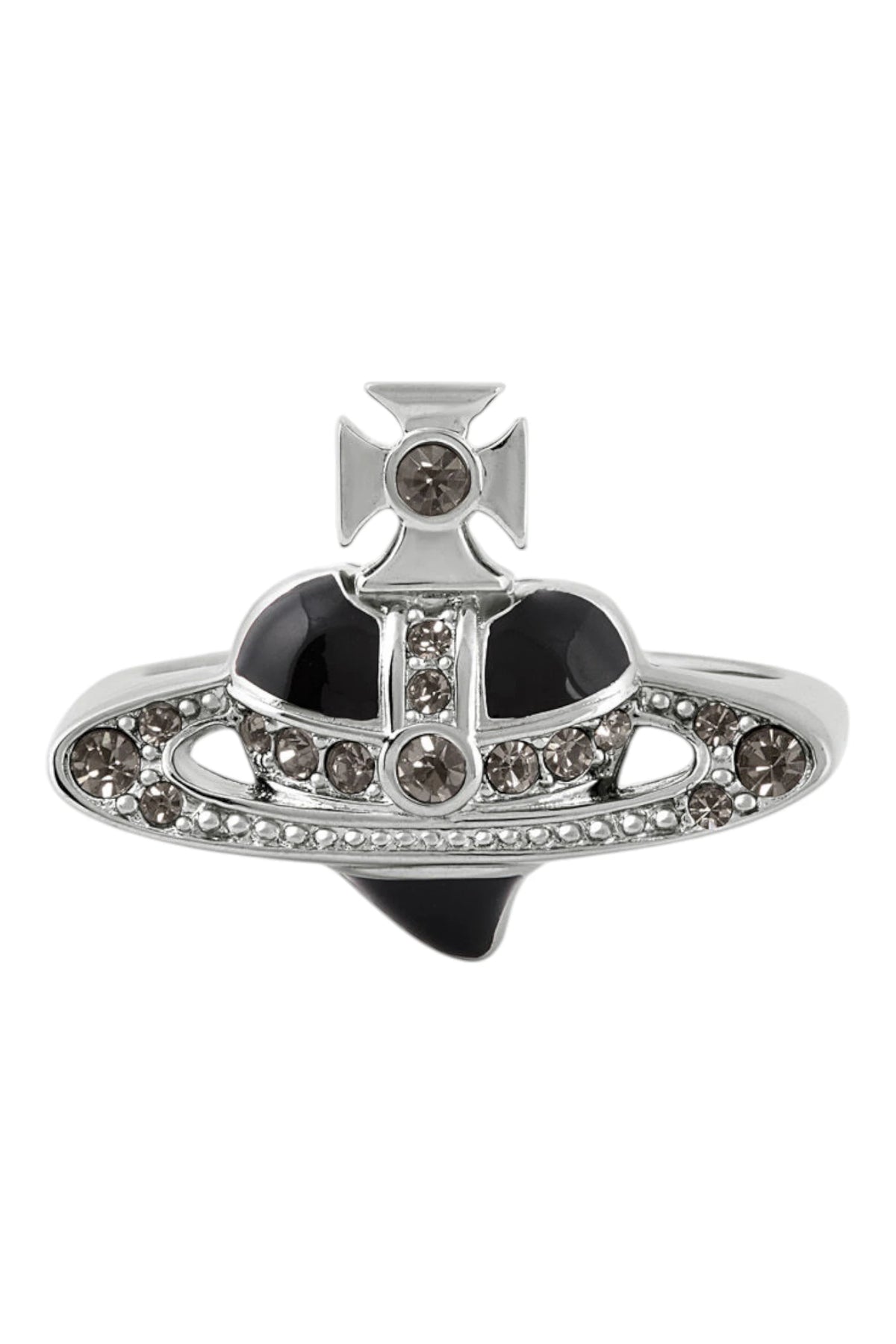 Vivienne Westwood New Diamante Heart Ring