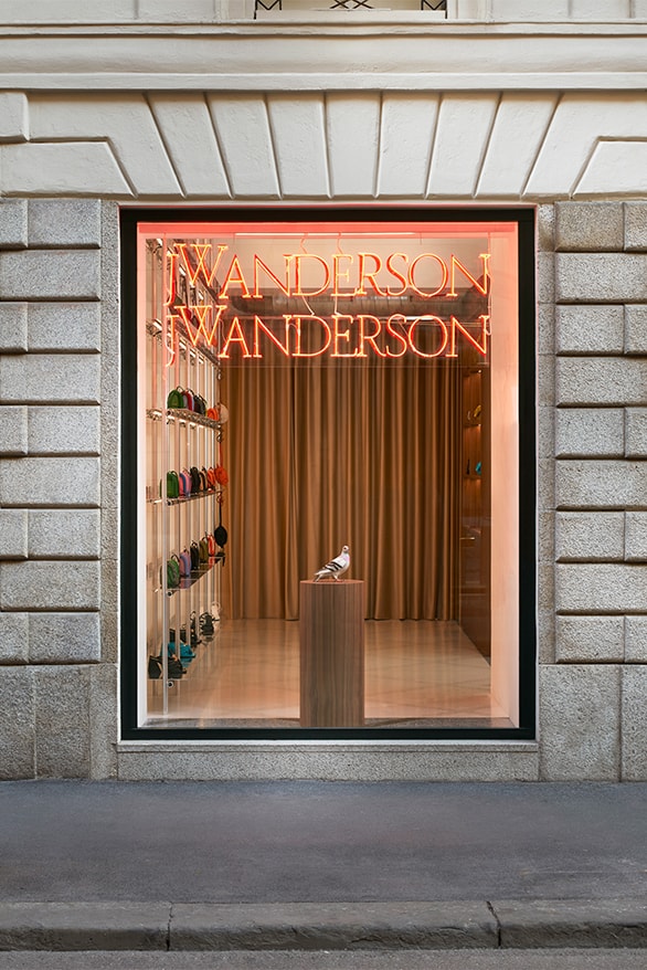 JW Anderson Leaves A Concrete Footprint In Milan