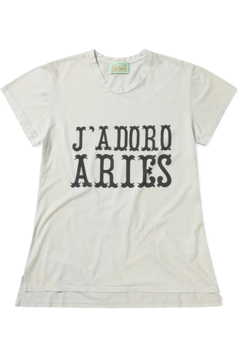 Aries J'Adoro Western Cap Sleeve Tee