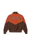 ICECREAM Panelled Varsity Jacket