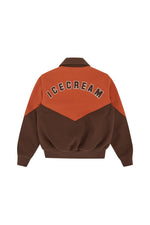 ICECREAM Panelled Varsity Jacket