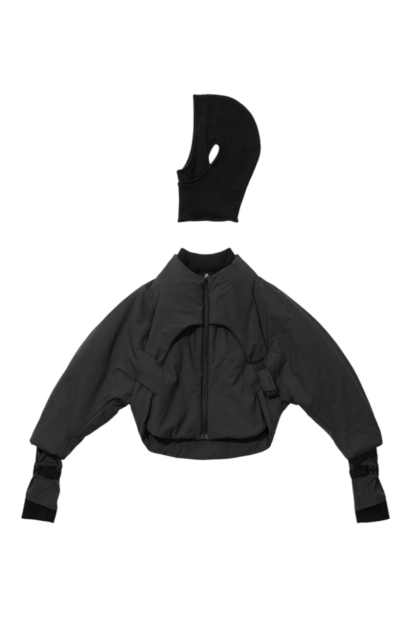 Hyein Seo Padded Harness Jacket With Balaclava