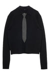 Spencer Badu Knit Tie Shirt