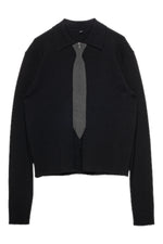 Spencer Badu Knit Tie Shirt