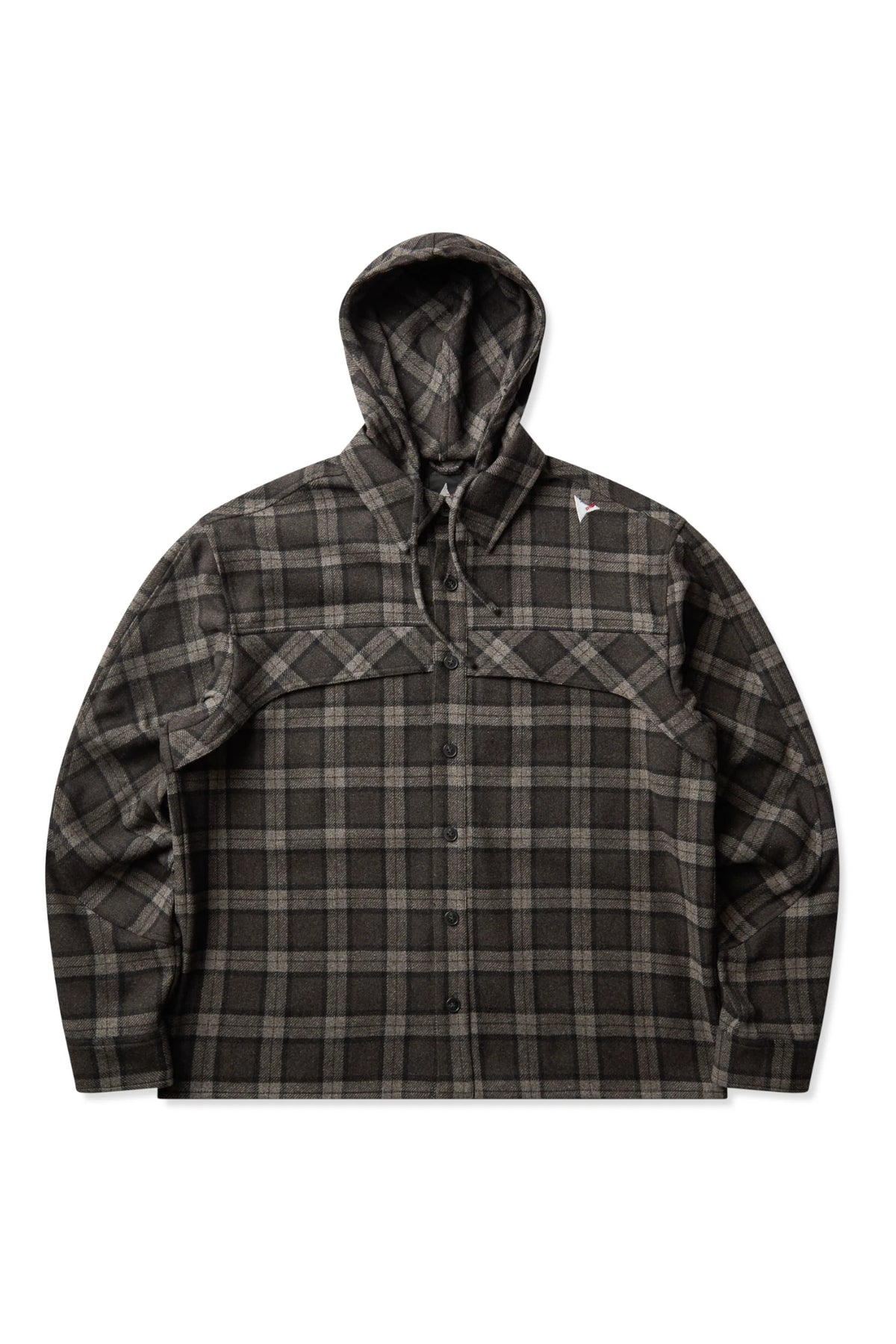 Roa Logger Wool Check Long Sleeve Shirt