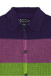 AGR Stripe Crochet Shirt