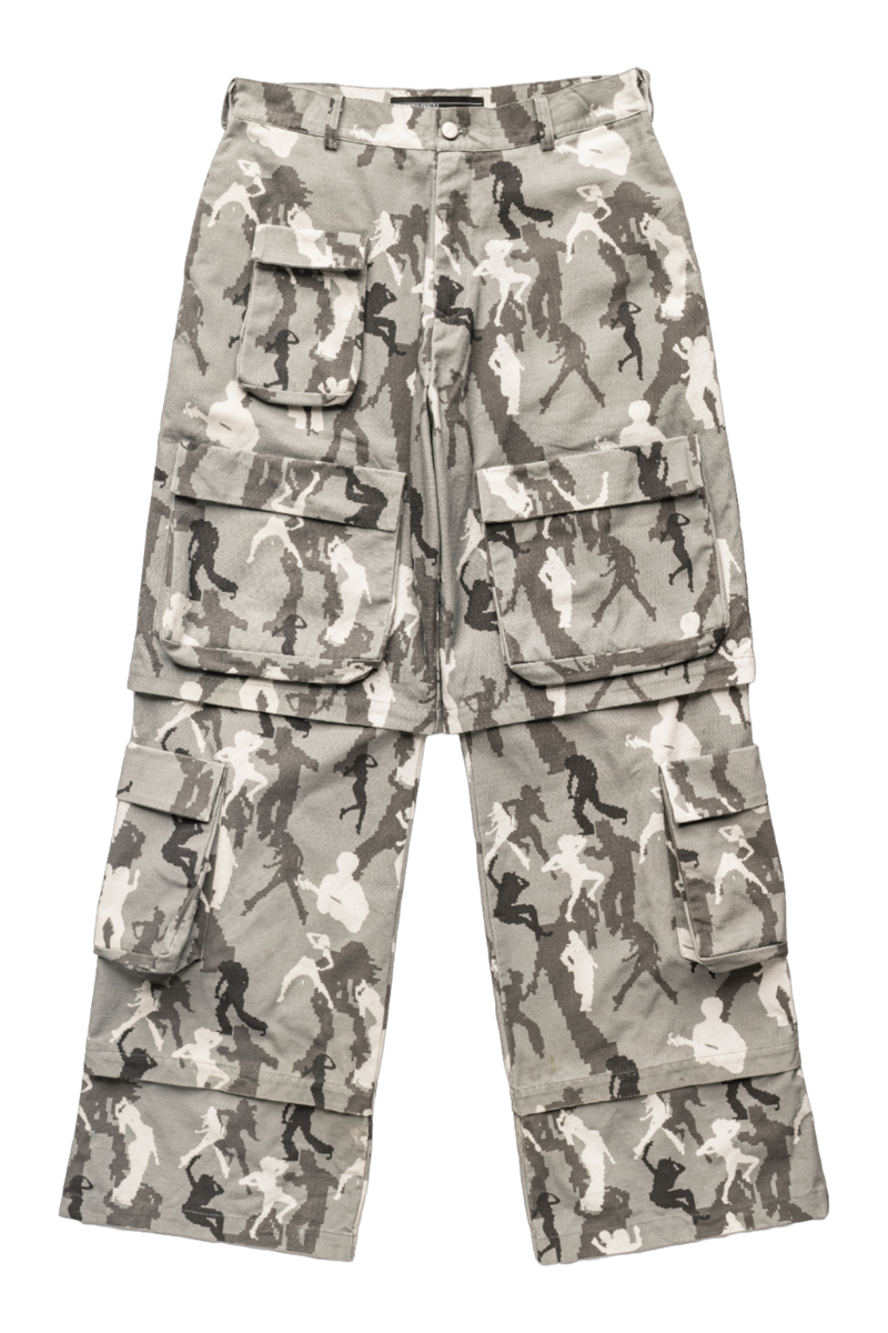 Spencer Badu Camo Cargos