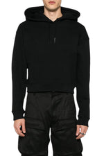 Mugler Spiral Cropped Hoodie