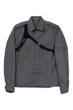 Hyein Seo Biker Shirt With Shoulder Strap