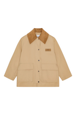 Ganni Heavy Twill Midi Jacket