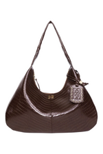 Ganni Bou Bag Hobo XXL Croco