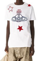 Vivienne Westwood Orb&Stars Classic T-Shirt