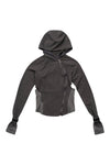 Hyein Seo Hooded Asymmetric Zip Top