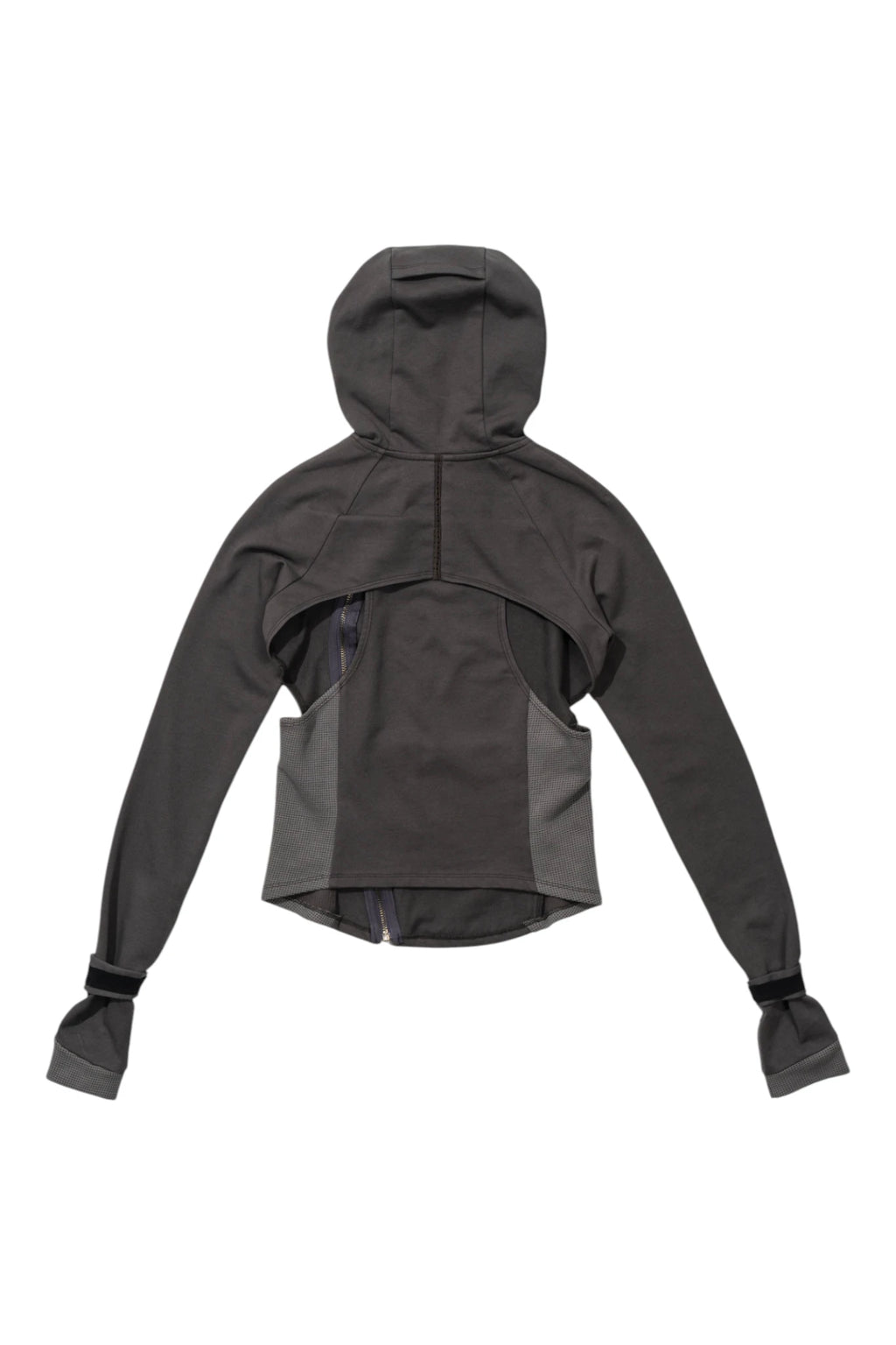 Hyein Seo Hooded Asymmetric Zip Top