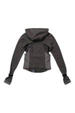 Hyein Seo Hooded Asymmetric Zip Top