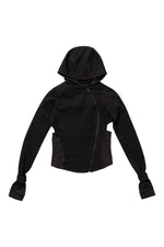 Hyein Seo Hooded Asymmetric Zip Top