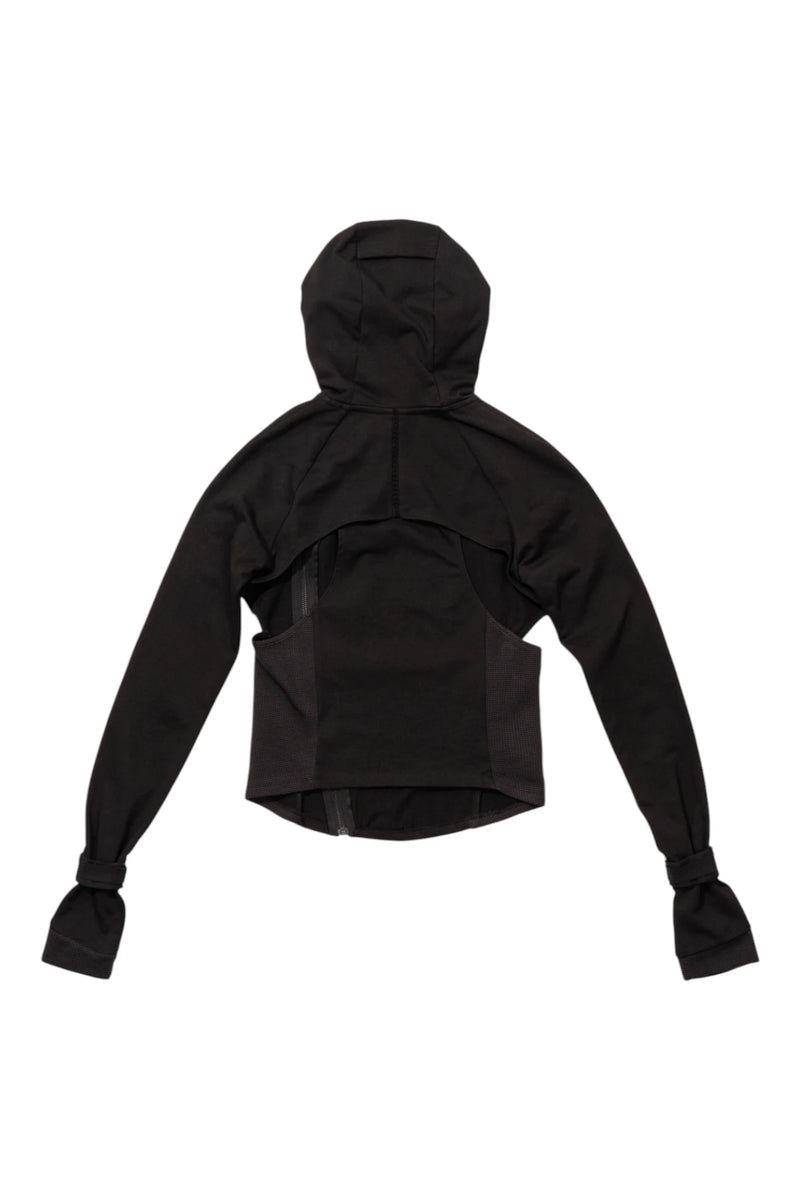 Hyein Seo Hooded Asymmetric Zip Top